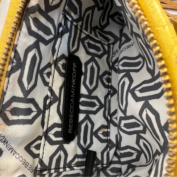 Rebecca Minkoff Yellow Fringe Crossbody Bag - Picture 6 of 12